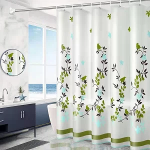 Anti Mold Bathroom Partition Shower Curtain