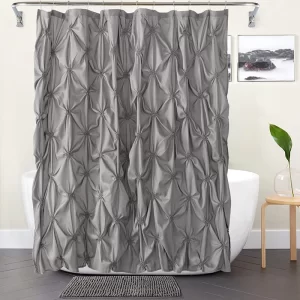 Folding Process Bathroom Shower Curtain