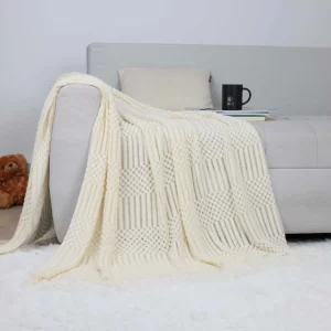 Knitted Nap Air-Conditioned Sofa Blanket