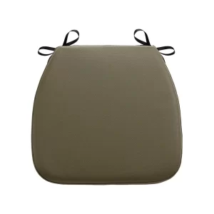 Leather Horseshoe Shaped Dining Chair Cushion